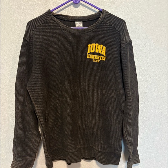 PINK Victoria's Secret Tops - PINK Victoria's Secret Gray Sweatshirt